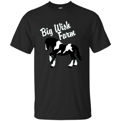 Farmer T-shirt Big Wish Farm T-Shirts Black