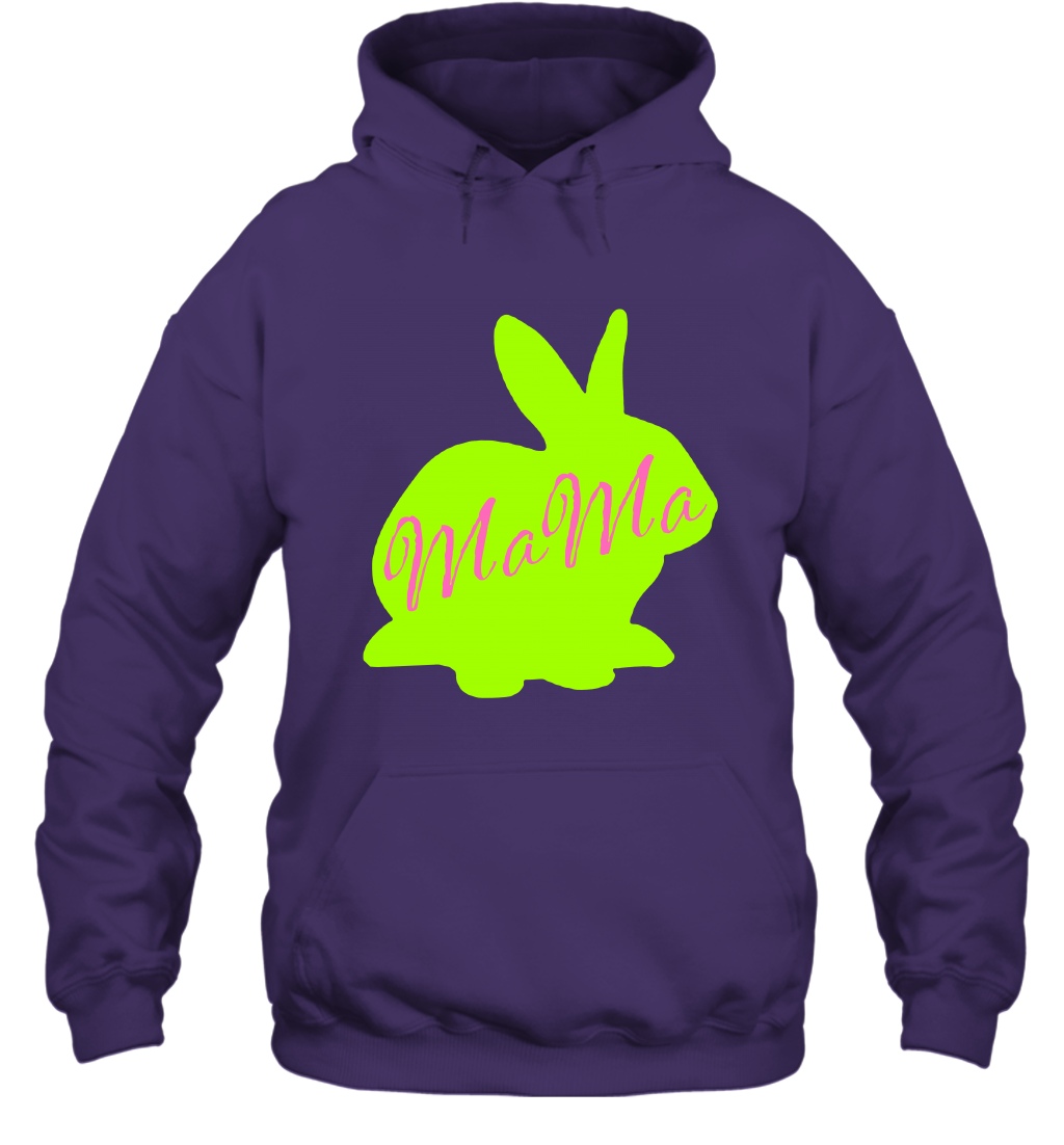Rabbi Mama Rabit Shirt Hoodie Hoodie Purple