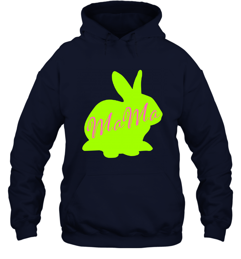 Rabbi Mama Rabit Shirt Hoodie Hoodie Navy