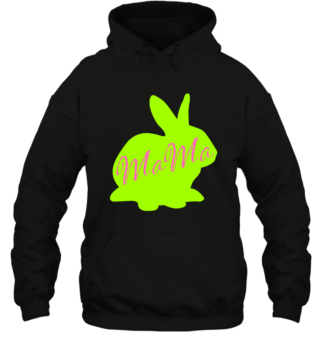 Rabbi Mama Rabit Shirt Hoodie Hoodie Black