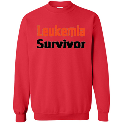 Leukemia Survivor Tshirt Red