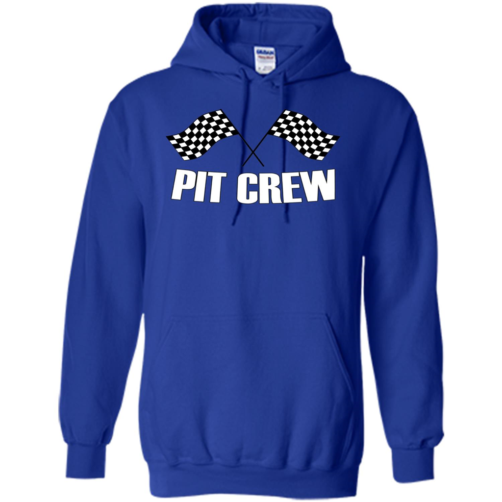 Pit Crew T-shirt for Hosting Race Car Parties Parents Pit Royal
