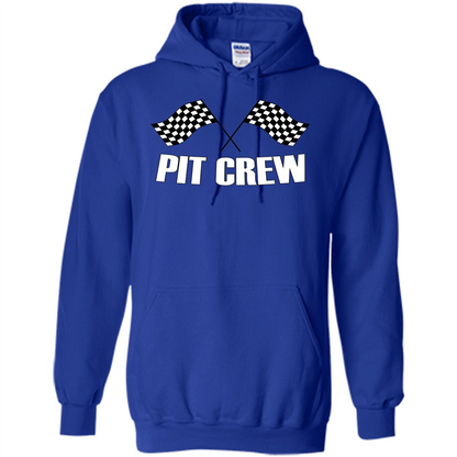Pit Crew T-shirt for Hosting Race Car Parties Parents Pit Royal
