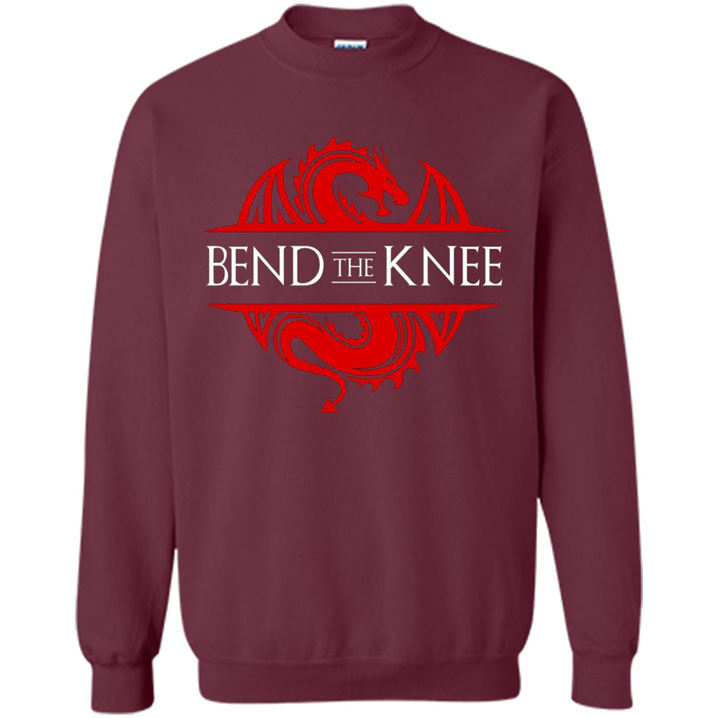 Bend The Knee T-shirt Maroon