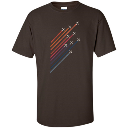Aerial Acrobat T-shirt Dark Chocolate