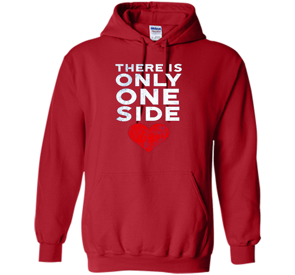THERE IS ONLY ONE SIDE - Not Many Sides RESIST T-Shirt t-shirt Red
