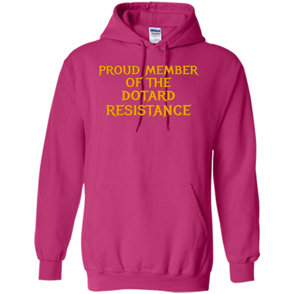 American President T-shirt Proud Member Of The Dotard Resistance T-shirt Heliconia