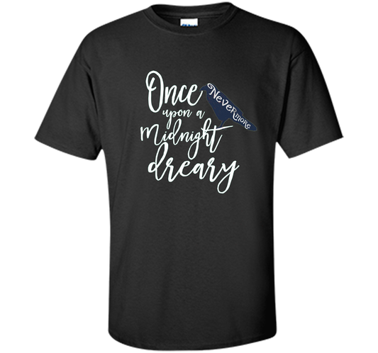 Poe Raven Shirt, Bookworm Shirt Literary Gifts cool shirt Black