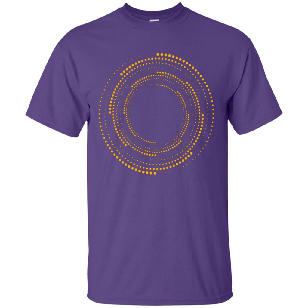 Dots in Motion T-shirt Purple