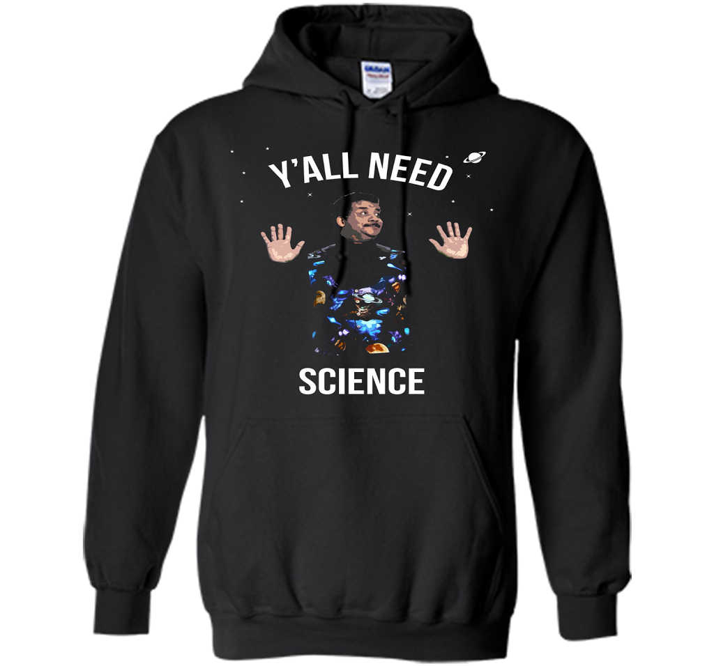 Scientist T-shirt Y'all Need Science T-shirt Black