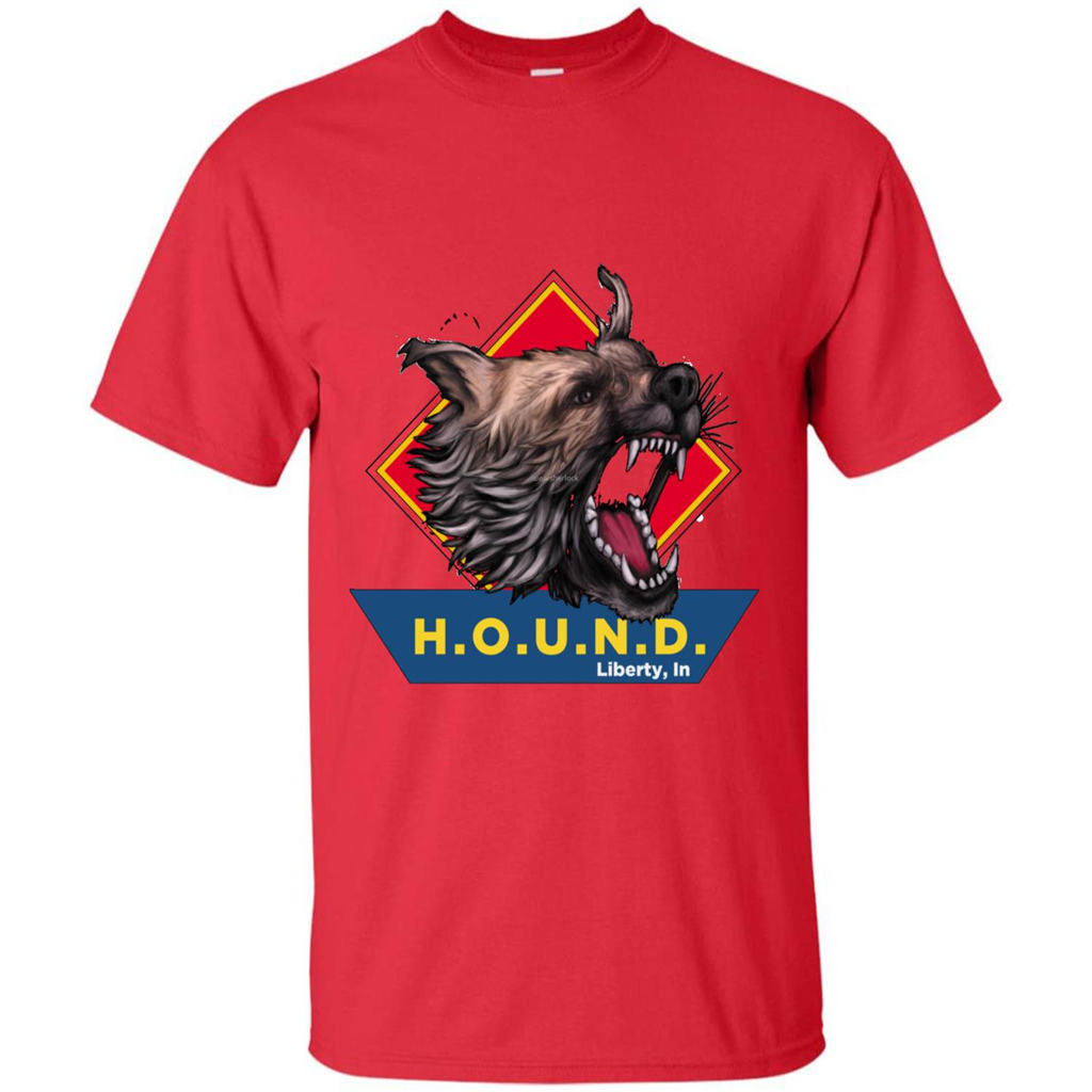 H.O.U.N.D Liberty, In T-shirt Red