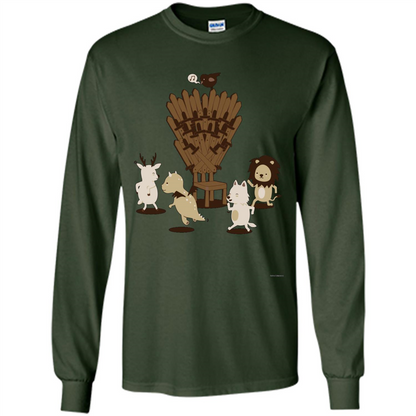 Game Of Musical Thrones Characters T-shirt Forest Green