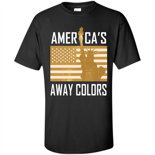 America's Away Colors T-shirt Black