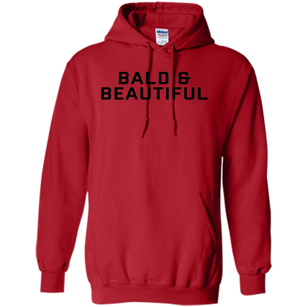 Bald and Beautiful T-shirt Red