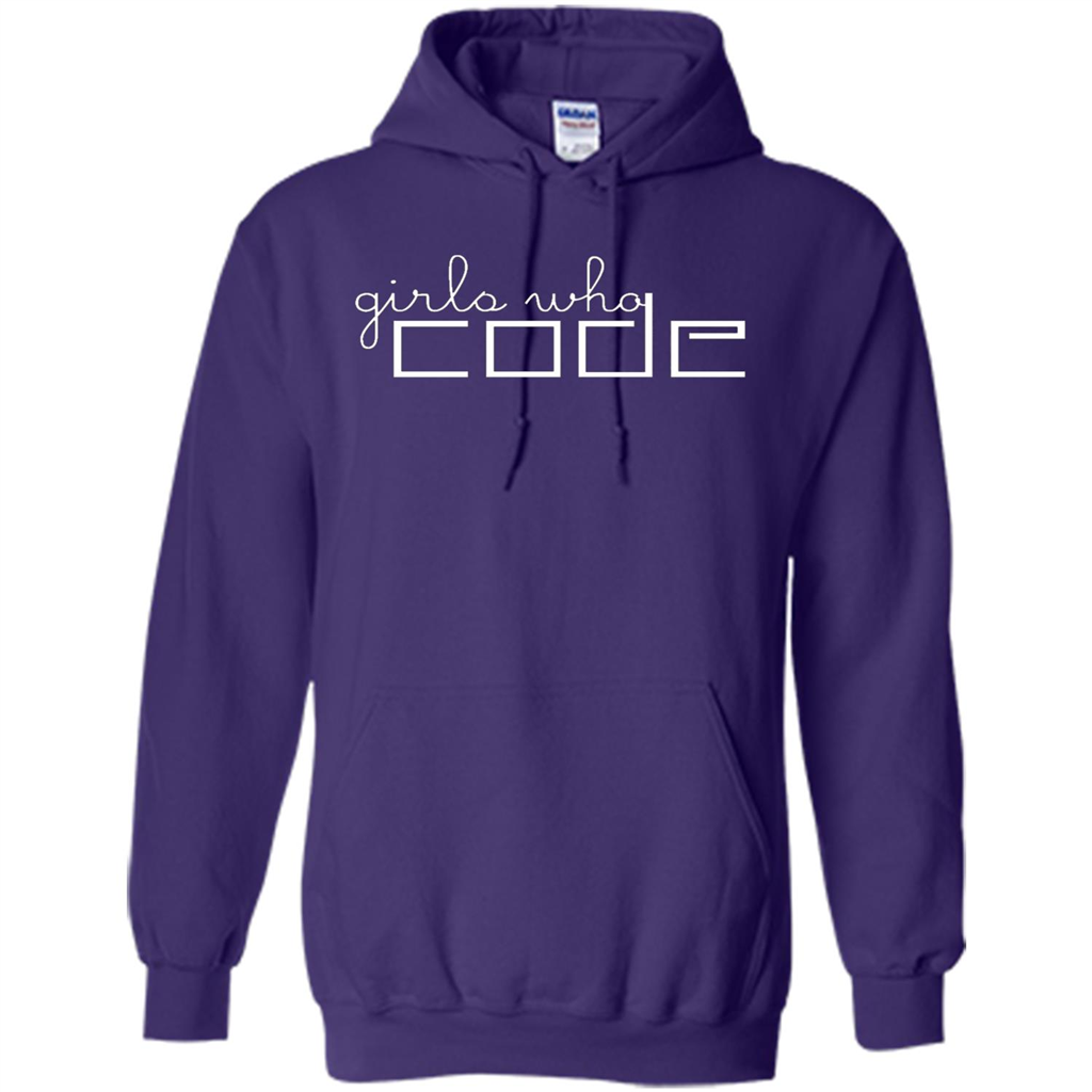 Girls Who Code T-Shirt. I'm A Girl Who Codes T-Shirt Purple