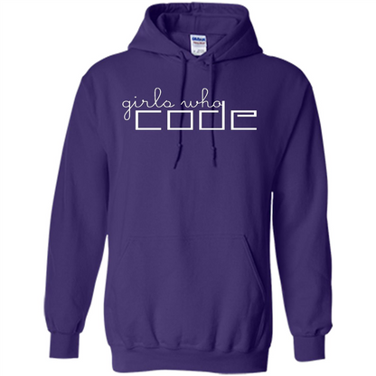 Girls Who Code T-Shirt. I'm A Girl Who Codes T-Shirt Purple
