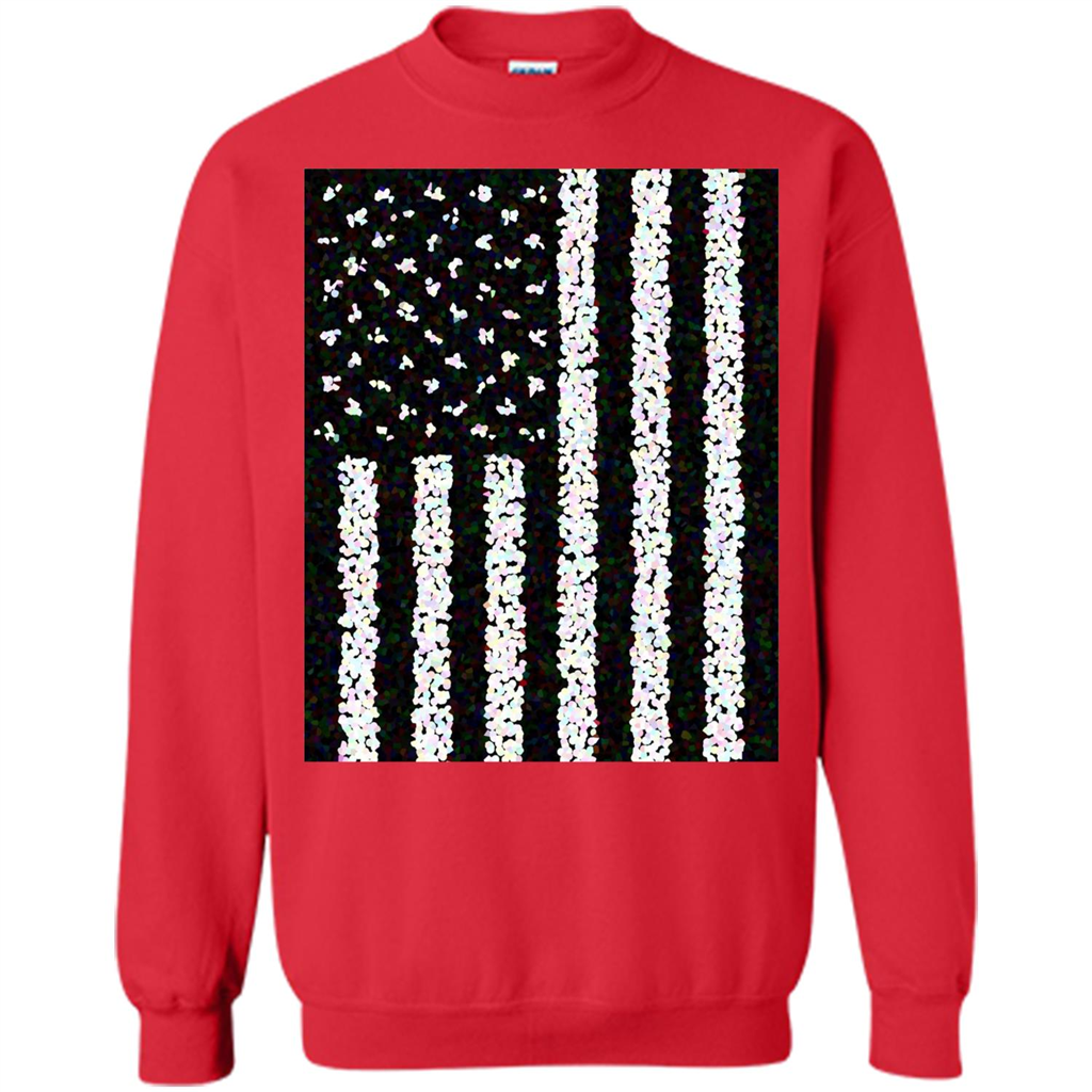 American Flag T-shirt Red