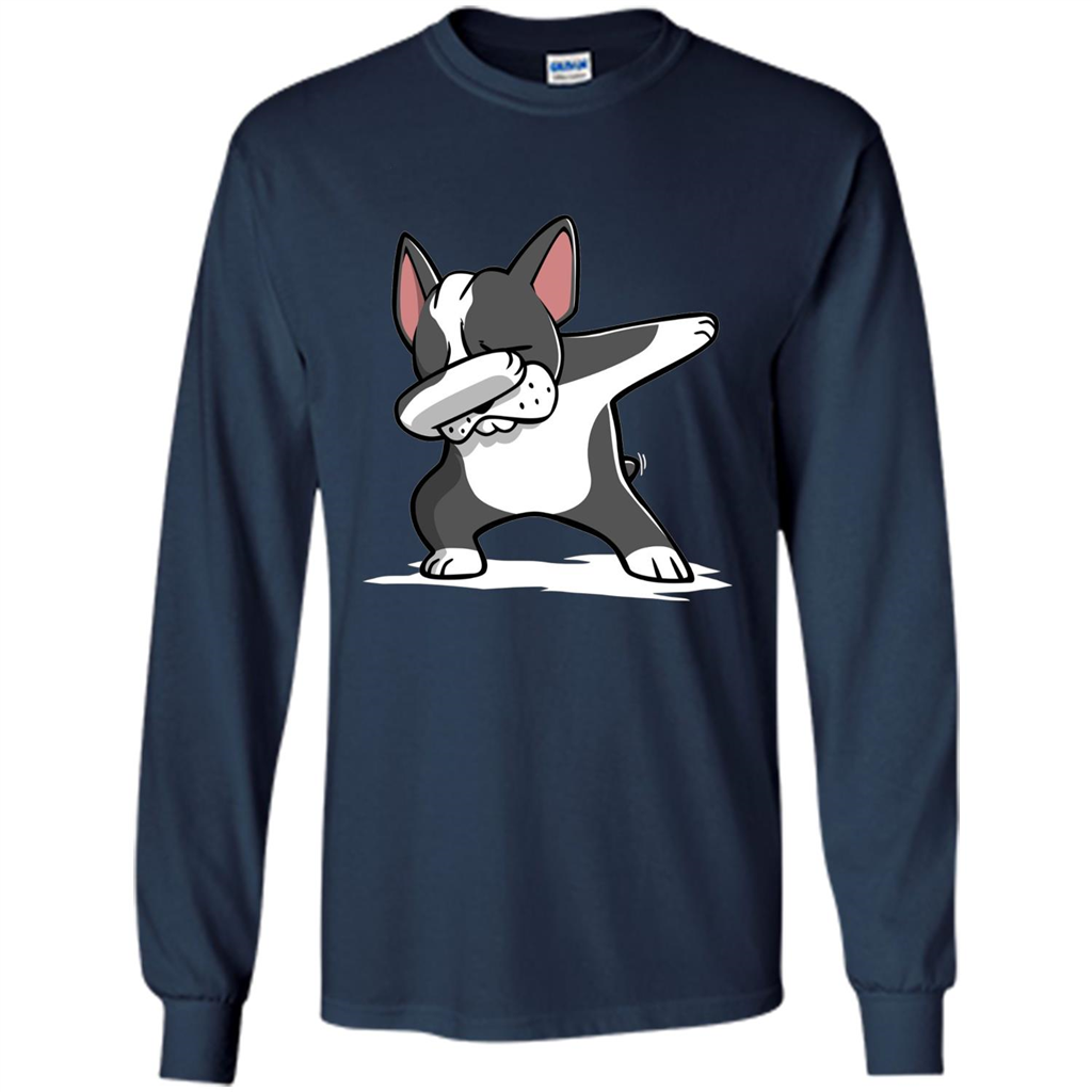 Dabbing Boston Terrier Dog T-Shirt Dab Dance T-shirt