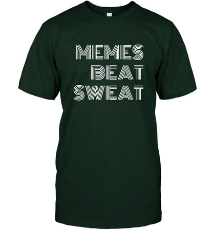 Memes Beat Sweat Shirt T-Shirt T-Shirt Forest Green