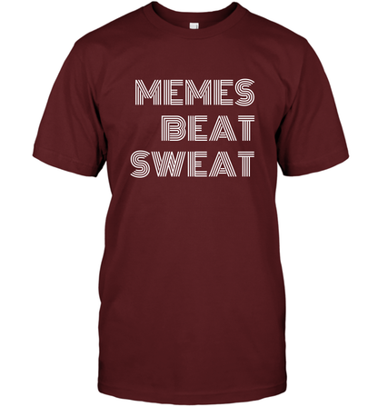 Memes Beat Sweat Shirt T-Shirt T-Shirt Cardinal