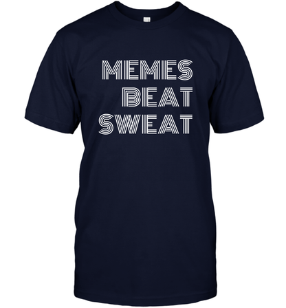Memes Beat Sweat Shirt T-Shirt T-Shirt Navy