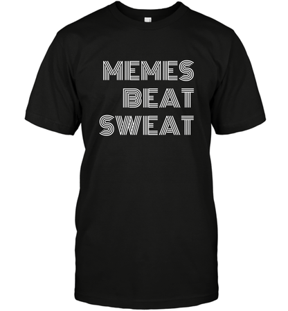 Memes Beat Sweat Shirt T-Shirt T-Shirt Black
