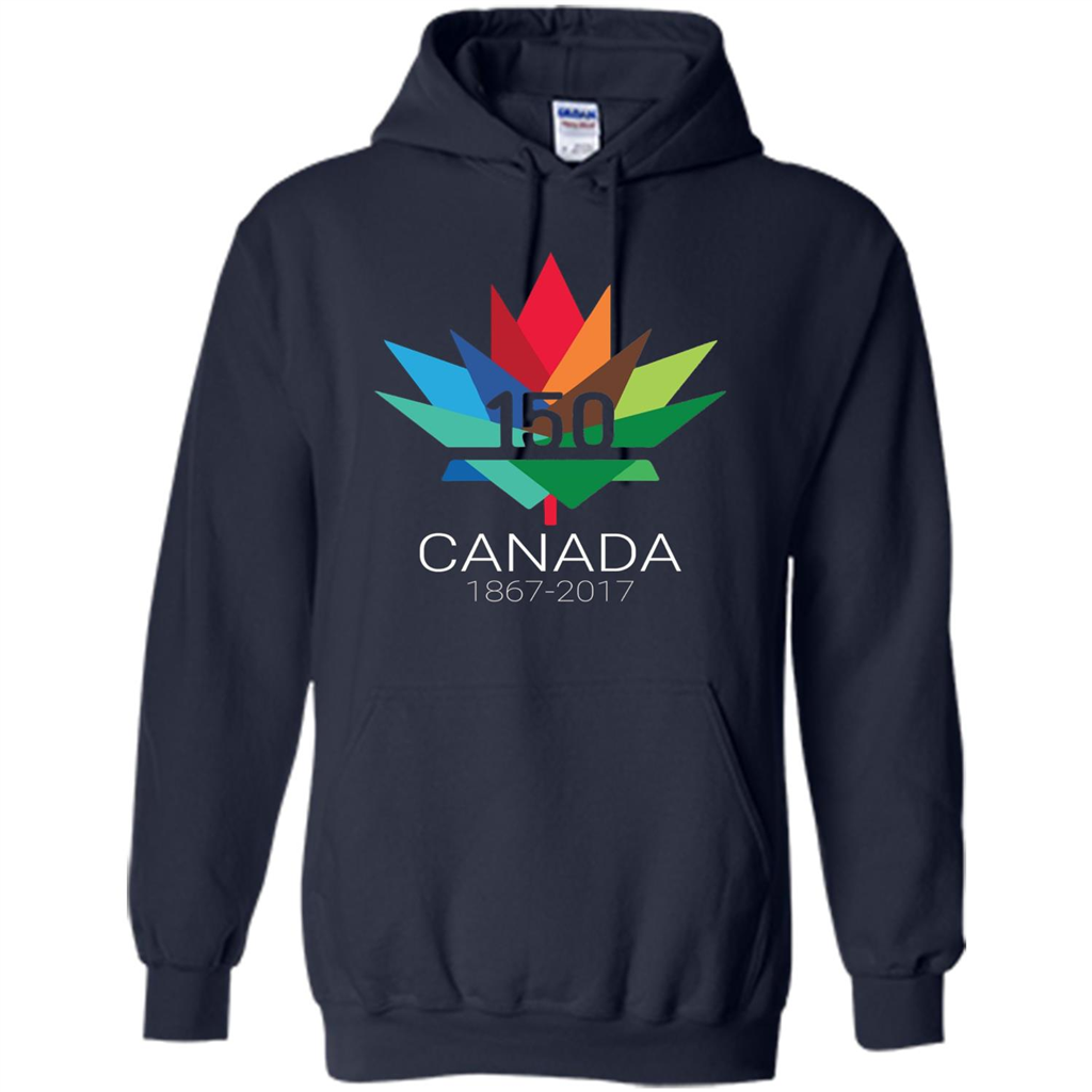 Canada 150 Years - Maple Leaf T-Shirt Navy
