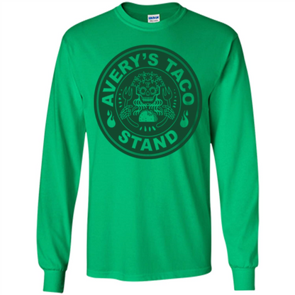 Avery's Taco Stand Green T-shirt Irish Green