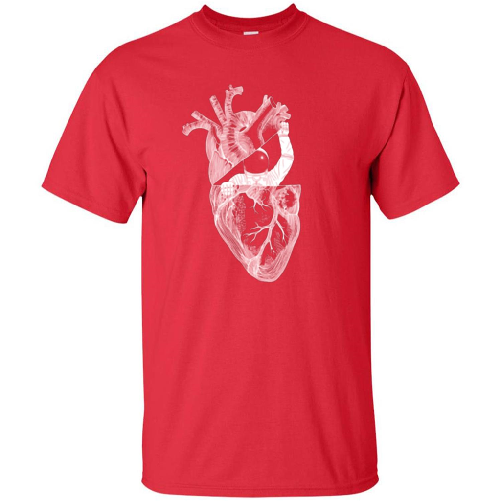My Space T-shirt Heart T-shirt Red