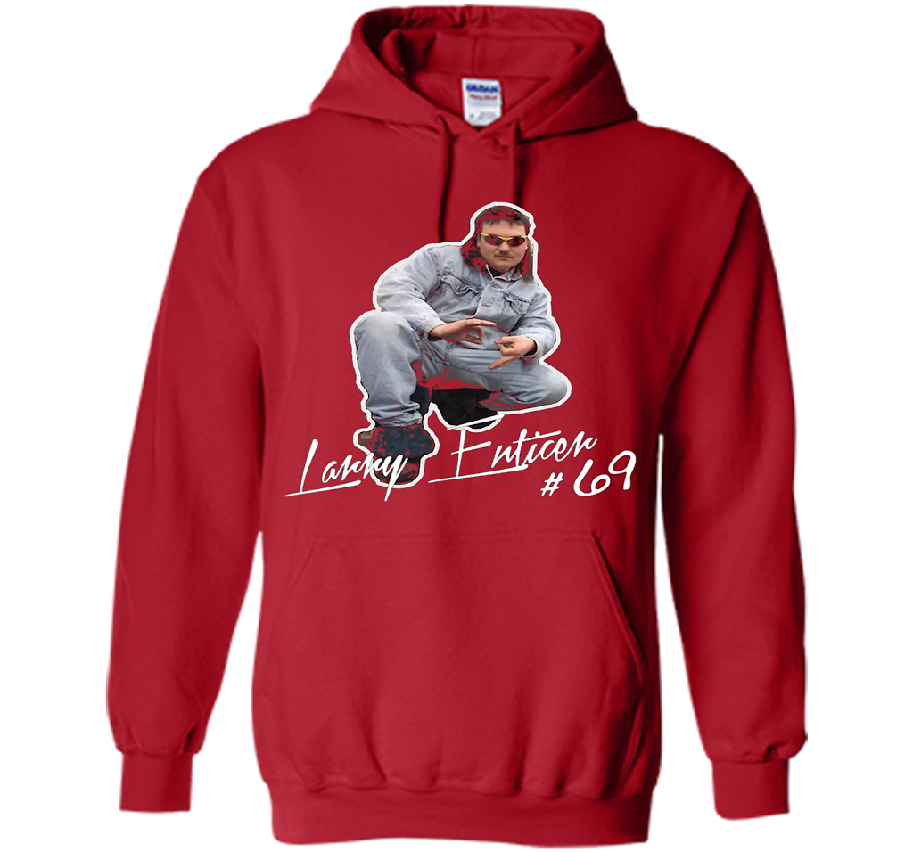 Larry Enticer T-shirt Just Gonna Send It T-shirt Red