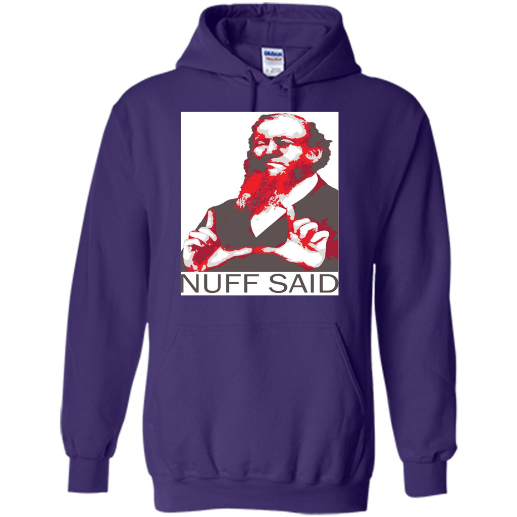 True Fan T-shirt Nuff Said Purple