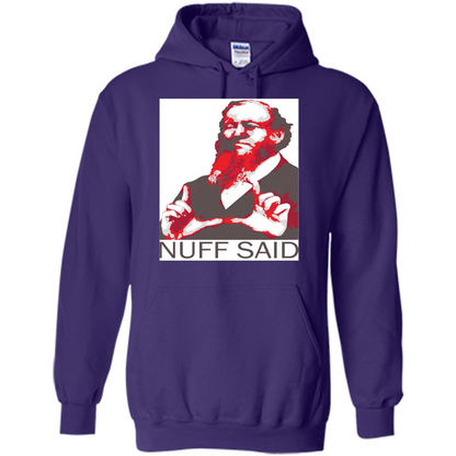 True Fan T-shirt Nuff Said Purple