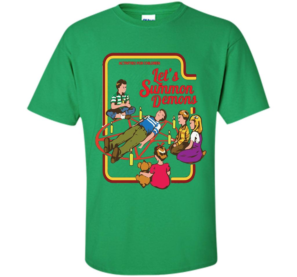 Let's Summon Demons T-Shirt Irish Green