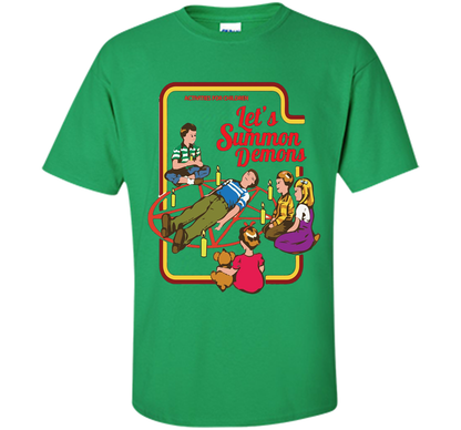 Let's Summon Demons T-Shirt Irish Green