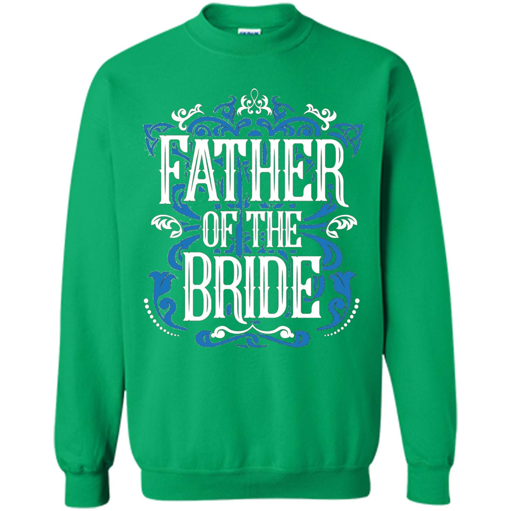 Father Of The Bride T-shirt Irish Green