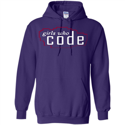 Coder T-shirt Girls Who Code T-shirt Purple