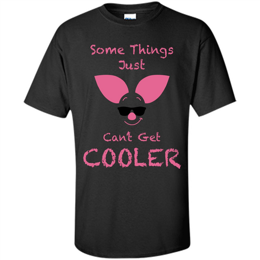 Piglet T-Shirt Some Things Just Cant Get Cooler Black