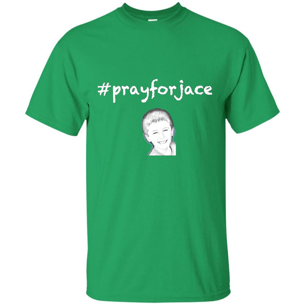 Pray for Jace T-shirt Irish Green