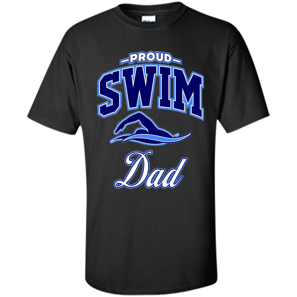 Men's Proud Swim Dad T-shirt