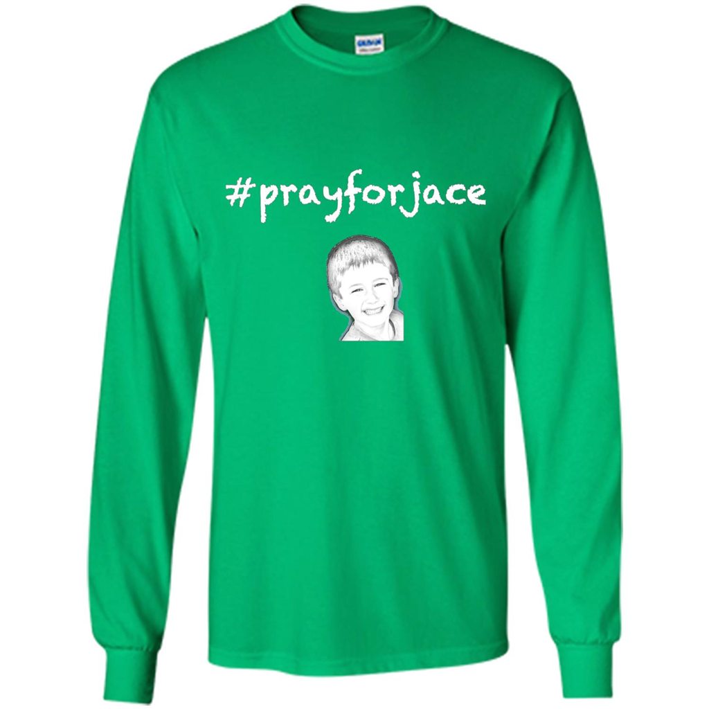 Pray for Jace T-shirt Irish Green