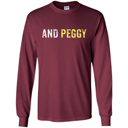 And Peggy T-shirt Maroon