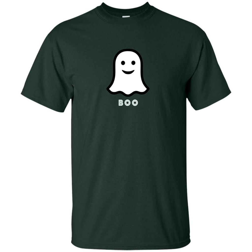Boo Ghost T-shirt Forest Green