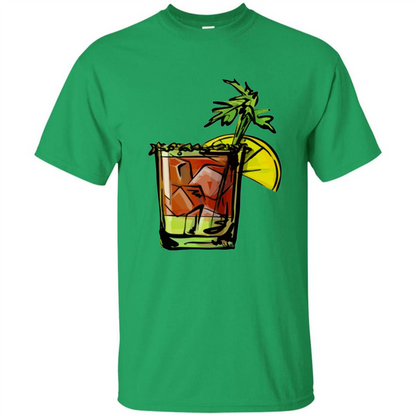 Bloody Mary T-shirt Cocktail Irish Green