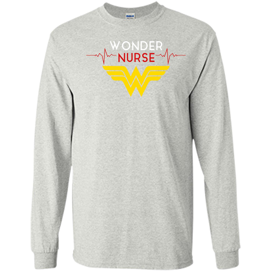 Nurse Lover. Wonder Nurse T-shirt Ash