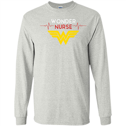 Nurse Lover. Wonder Nurse T-shirt Ash