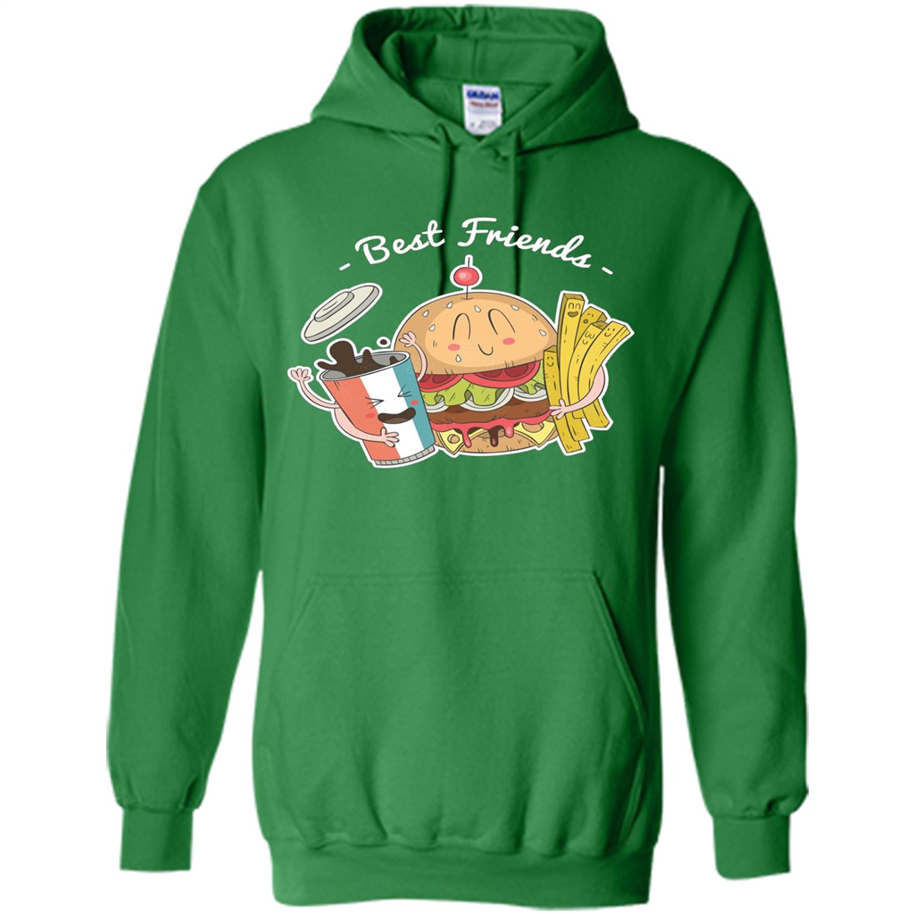 Burger Lover T-shirt Best Friends Delicious Irish Green