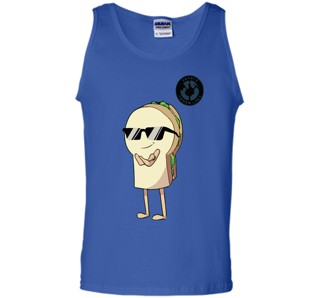 SAVAGE SANDWICH - FOOD LOVER LIMITED EDITION TEE shirt Royal