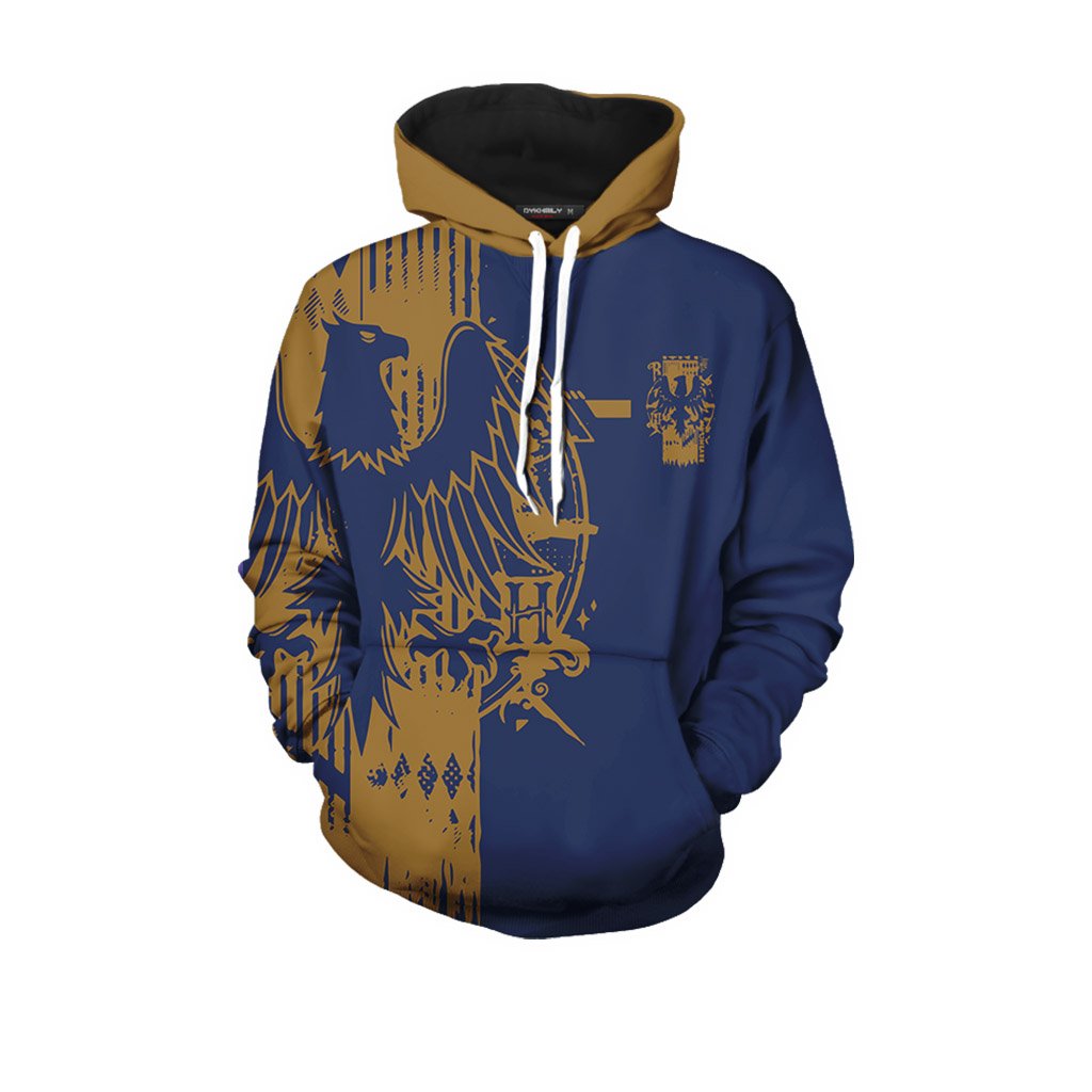 Quidditch Ravenclaw Harry Potter New Look 3D Hoodie