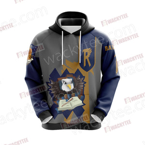 Harry Potter - Ravenclaw House New Wackystyle Unisex 3D Hoodie