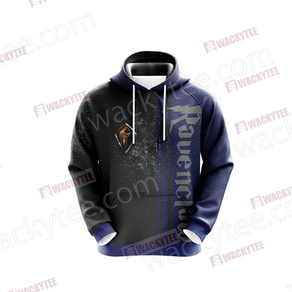 Harry Potter - Ravenclaw House Wacky Style New Unisex 3D Hoodie